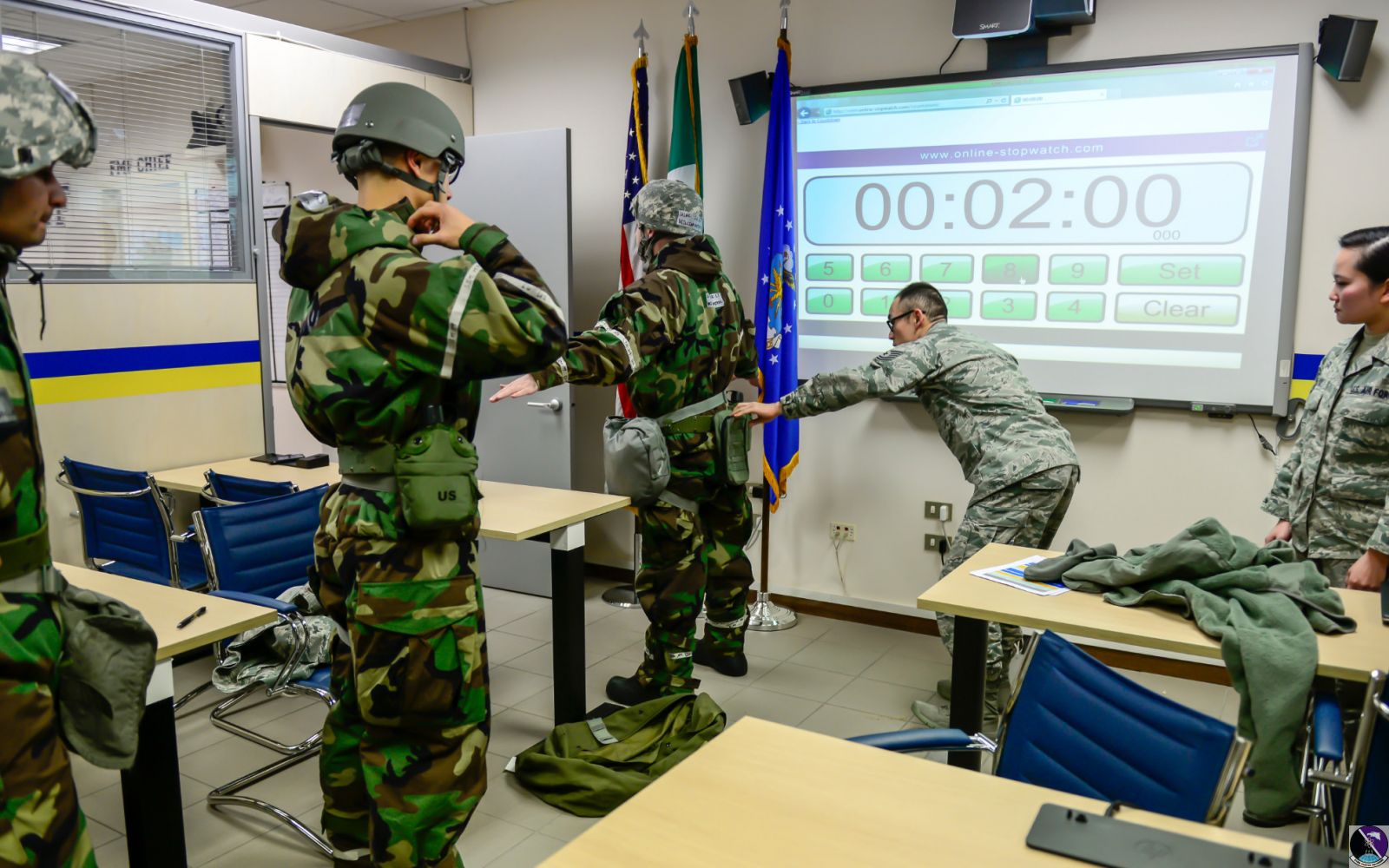 31 FW Airmen MOPP up