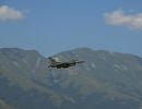 U.S Air Force F-16 Fighting Falcon Flies